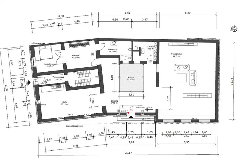 Grundriss EG (Beispiel)